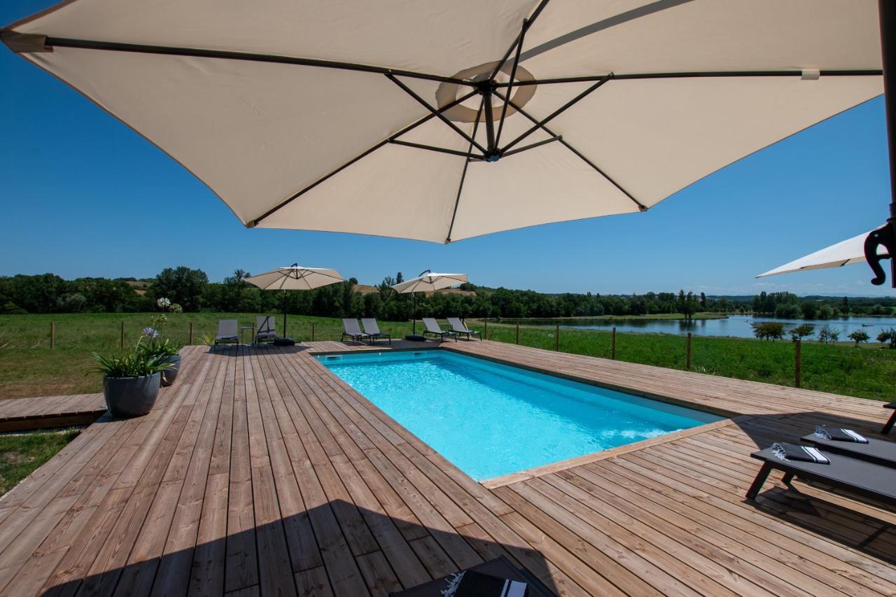 La Villa Face Au Lac Saramon Esterno foto