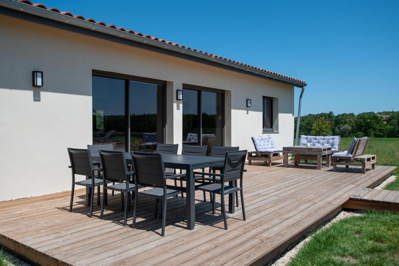 La Villa Face Au Lac Saramon Esterno foto